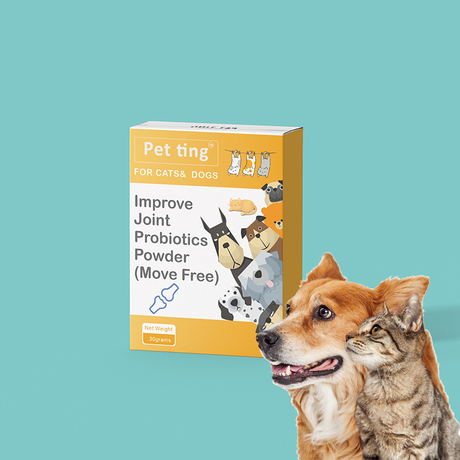 Personalizzato Brand Cat Dog Puppy Kitty Probiotici in polvere per migliorare le articolazioni per animali domestici