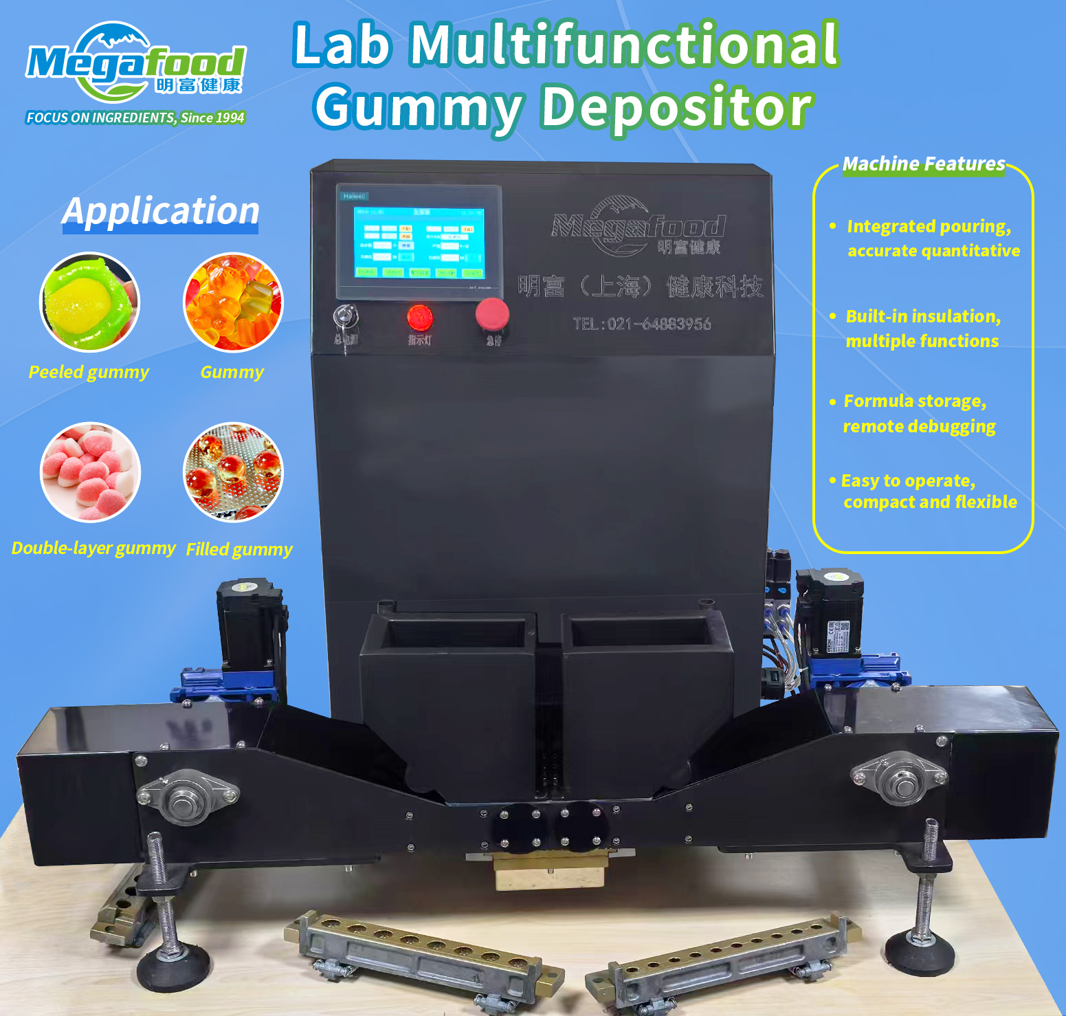 Dosatore gommoso per laboratorio